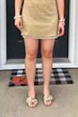Bought these shoes for my daughter to go with her gold homecoming dress. Super cute and comfortable! - Natalie K.