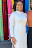 I wore this for my birthday party years ago, and now I've gotten multiple uses out of restyling it for fall weather. - Jasmine J.