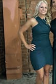 This dress is everything I was looking for! The color, fit, length, material.  It was comfortable & beautiful! The recommendation for sizing was spot on too. - Melanie K.