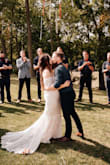 This dress is beautiful and affordable. It fit perfectly. Perfect for a Bohemian outdoor wedding! - Heather V.