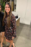 It doesn't stretch and was a little tight in the mid-section, but overall I loved the way it looked on me.. - Gabriela B.