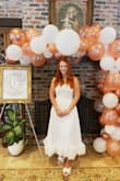 I bought these shoes to wear for my bridal shower. They were the perfect touch with my dress. Adorable and very comfortable. Fits true to size. - Emily W.