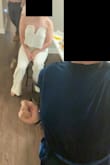 I'm a size 12-14 and 5'8". This is a great, white OOTD for a bride though it does accentuate cellulite on thighs. - Kristi W.