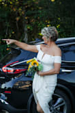 I bought a different dress from Lulu's and I really liked it. When I saw this dress I literally cried. I am so pleased with the quality, the fit, the elegance, and how incredible it felt to wear. I am 52 and this was my vow renewal ceremony. I wanted to look like a bride since I didn't have an actual wedding 25 years ago. This dress fit me and fit the occasion PERFECTLY! I wore the dress with white, pearl-studded cowboy boots.  This dress was all I wanted and more. Thank you Lulus. - Abby F.