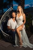 I am obsessed with this dress! It was perfect for my beach wedding. Everyone has raved over it. It has a bodysuit underneath with a transparent lace overlay, making it sexy while classy. - Jill B.