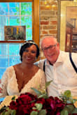 2 years ago, I came across your site when I was looking for my vow renewal dress. I fell in love with the Duchess of Lace dress. I received the dress within 10 days. I did have to pay DHL shipping on the dress as I live in Canada. The dress was perfect! I got to wear the dress on Sept 2, 2023, for my vow renewal. I gained about 20 pounds and I had to put a panel in the back so I wouldn't have to size up, but my dress was still perfect. - Lisa F.