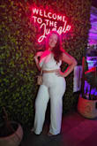 This outfit was perfect for my bachelorette night out! The girls loved it. I had compliments and it made me feel super confident. I am also not my thinnest but I think it still looked great. - Michelle R.