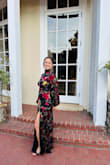 I wore this dress to a black tie wedding and had so much fun wearing it all night. I got a lot of compliments and I felt very comfortable wearing it. I did not have to wear a bra and felt beautiful in it. - Miri M.