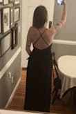 I bought this bad boy as my bridesmaid dress for my bestie's wedding and it did NOT disappoint. The material is light and breathable, but still durable and it fits perfectly. I'm tall so I was worried about it being long enough to wear heels with and again - the dress showed UP. I can't wait to rock this beaut! - Allison K.