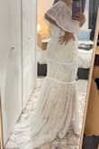 Beautiful dress, I would use it, but I didn't keep it just because I found another Lulu's dress that was perfectly for the weather. True to size, small was just fine! Color as in the picture, and actually is much beautiful in person. - Sherly S.