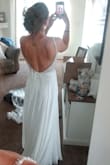 This dress is absolutely stunning and expensive looking! I've been on the hunt for a beach wedding dress at a few bridal stores and have tried about 6 from Lulus. This dress is even more beautiful and flattering in person. It was also comfortable and didn't need much altering except the length. If you're getting married, definitely order this one and give it a try. It's stunning in person. - Danielle H.