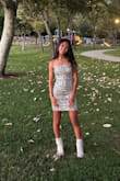 My 15.5-year-old bought this Lulus dress and another gorgeous dress from a different online store for HOCO night at school. She felt more confident in this Lulus dress and that was her chosen dress for a special night. - Khine L.