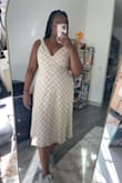 I got it on final sale and it's different from the look I normally go for. Comfortable, casual, and cool. I'm quite tall and was glad this wasn't short - Joyce C.