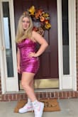 My daughter loves this dress! She wore it to her Sneaker Ball. It fit perfectly and had good movement for dancing the night away. - Rachel P.