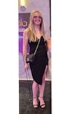 I was originally a little nervous about this dress because of the way the slit is cut in it, however, it was absolutely perfect! Super comfy and of amazing quality. I truly felt amazing! - Sara V.