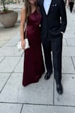 This dress was beautiful! It fit well but was just really long so I had to hem it. Highly recommend it for a formal event. - Rebekah K.