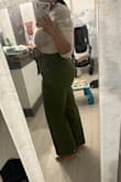 I really like the quality of these pants and the stretch it has. However, the pants are longer than shown on the model. This was a final purchase so I will probably take them to get the bottom of the pants taken up so they have a more cropped look- which is a bummer to have to pay for something that should already have come as expected. I would recommend ladies with a curvier body type to be wary of purchasing pants from this site. Not that they aren't well made but maybe not made for us curvy gals. - Marlana S.