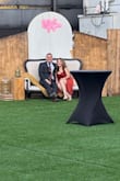 Dress was very nicely fitted and the color was vibrant. Very happy with the purchase and the price was very reasonable - Norma G.