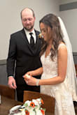 I wore this to my elopement-style wedding and thought it was perfect. I did have to have alterations done to the dress, but very little. Absolutely beautiful! - Demi T.
