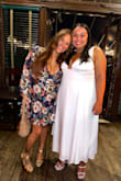 I got a ton of compliments. The bust is SO OPEN THOUGH. So I had to pin it but I knew it would be because I had a dress from here that was very similar, a satin wrap dress had the same problem. My bust was out all night but with a pin it was okay. But loved it, so cute. - Tyler G.