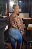 I got a lot of compliments on the top. I loved it on. I wore it with jeans and boots. The top was very becoming on me. Size L. - Leah P.