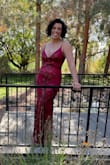 I wore this dress as the mother of the groom and I felt fabulous! I had a little misshapen when hugging my son after the mother-son dress and the strap broke, so I had to change afterward. Aside from that, the dress is gorgeous, and I received many compliments! - Lucia Q.
