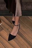 These shoes were perfect! I wore them to a wedding and they were extremely comfortable even after dancing for a few hours. I highly recommend these! - Kimberly O.