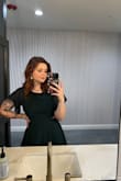 Loved the fit! The cutout was a little longer than I anticipated on me, but it still worked out great. The dress was a great length and super comfy. - Britney L.