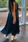 It's very comfy! I always feel uncomfortable with my arms, so I love the design of the straps! I wear this in October and I think it's not suitable for summer because of the fabric. - Nataly V.