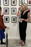 I wore this to my solo art exhibit opening. I received so many compliments. The material is so comfortable and the ankle ties were a cool touch. - Kym F.