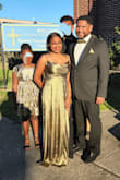 It's a bit long but a very beautiful dress! - Ashley W.