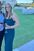 I loved this dress. It was the perfect length, and the material of the dress was great quality. The dress comes with built-in padding, so it was a huge plus that I didn't have to find a bra to go with it. This dress was comfortable and great for a formal wedding! - Brooke K.