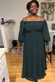 LOVE LOVE LOVE! I am in a wedding in February and this dress is perfect. Comfy, cute, and fits like a glove. I highly recommend it! I can wear it again! Happy, happy shopping. - Keri B.