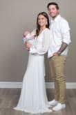 So comfortable, flattering and gorgeous! I wore this for my bridal shower, gender reveal and newborn photos. Love this dress. Simply elegant and classy - Jesslin K.