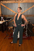 I liked this a lot. It worked really well for my height, which was a concern at first. Without a skinny waist belt, you kind of look like Gumby. A tiny bit fitted around my lower belly. But overall, it's very chic. - Jamie H.