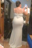 Loved the overall fit and feel of the dress, very flattering. Only returned because I didn't like the adjustable straps. They were a little too thick, and when adjusting, they didn't lay flat and looked bulky instead of neat. - Jaclyn O.