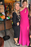 This dress was a show-stopper! I received so many compliments and stood out as it wasn't just a long gown like everyone else! I loved it!
Both the black dresses and the pink are all Lulus dresses as well in photos if you want to see what those look like. - Courtney H.
