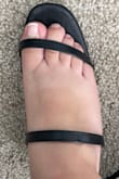 I think it's a good material, but they don't fit comfortably - Jenny P.