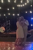 This was my wedding reception dress. I felt so comfortable in it. Fit was good; the lining and pockets made it comfy. The lace matched my ceremony dress, and I could dance and move great! - Gretchen M.
