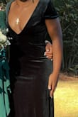 I really like this dress! the fit was lovely. The only downside was that I was a little worried about how my chest would fair in the plunging neckline but all was well. - Kimmi T.
