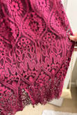 The dress is nice, but be sure to inspect it thoroughly! My dress had an enormous hole in the lace layer on my back, which I didn't notice until the day before the wedding even though I had tried on the dress two weeks before. The hole was on my backside and I couldn't see it. Unfortunately, because the material is lace, it's also difficult to notice when it's on a hanger. I only realized it because my mom came over the day before the event and noticed it. I had to scramble to find a tailor the following morning. The tailor was able to repair the hole but caused that part of the dress to lift and stick out. For this reason, I would probably never wear the dress again. If not for the hole and the inconvenience it caused me, I'd say the dress was nice. - Kristy S.