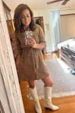 This dress was a win. Comfort and style. So many compliments and I felt beautiful all day! - Jaclyn R.