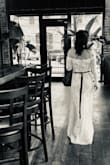 I bought this for our small ceremony with a skeptical mindset. I was blown away that it fit beautifully and did not look like a $100 dress. I threw a black ribbon belt on and it was perfection. I absolutely love it and recommend buying it for your special day (or whatever day you want to feel beautiful for)! - Jamie L.