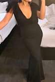 This was the most perfect dress for a formal wedding. It's perfect for anyone with wider hips or a bigger chest. Perfection - Samantha M.