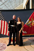 This dress was so comfy and perfect! It was for a Marine Corps ball. So, I added some mesh to be a little more covered, but it was perfect with or without! The V is very structured and held the girls up all night! Love love and highly recommend! - Caroline R.