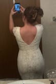 I purchased this dress to try for my wedding. OMG. It was perfect. It is so flattering and true to size. I am so happy with this dress!! - Lindsay R.
