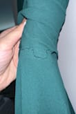 Bought this dress about two months ago for a wedding this weekend, and I loved how it fit. I finally went to pack the dress yesterday and looked at it in better lighting. There are tons of minor flaws- pulls, holes, ripped seams. 1 or 2 minor flaws wouldn't be a big deal, but almost 10 is unacceptable for a $100 dress. I spent 30 minutes inspecting the dress and having to cut extra strings and find ways to cover the flaws up. I have no choice but to wear the dress because of the timing. Definitely disappointed and know better IF I ever order from here again. - Marilyn M.