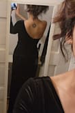 This dress was so perfect, length, fit, and style. Has a bit of stretch which makes it very comfortable. I received tons of compliments. This is the 2nd dress I have ordered from Lulus and definitely not disappointed, will be my go-to site!! Plus great shipping as well. - Marcy J.