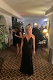 I wore this as a guest at a formal November wedding and it was perfect! It's elegant, comfy, and flattering! Highly recommend this dress! - Lauren E.