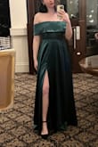 The dress needed to be steamed, had a hole in the side, and I cut out the tulle. It also had a funky smell when I first got it, but steaming it and airing it out helped. It has HUGE pockets that fit so many things without being visible. I got a ton of compliments on this dress so I think it was worth it even with all the alterations I had to make. - Allison S.